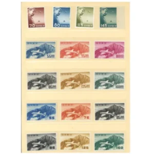 プレミア切手バラ16枚 大仏航空4種完 立山航空5枚 立山航空6種完+バラ1枚　